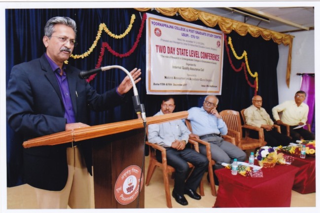 IQAC in association with economics department organised Two â€“Day state level conference
