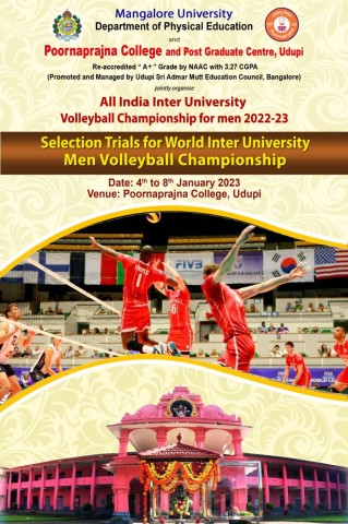 All India Inter University Volleyball Championship for men 2022-23