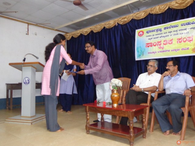 9th udupi dist literary meet-  nadageete by our students 2014-15