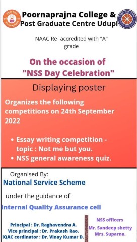 NSS Day celebration