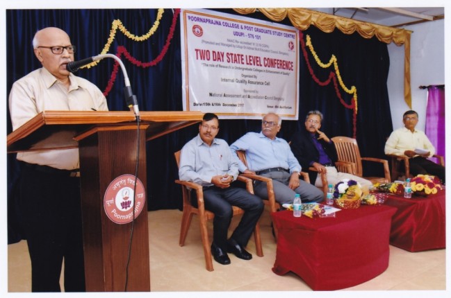 IQAC in association with economics department organised Two â€“Day state level conference