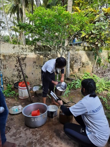 Environment day celebration by NSS Volunteers 
