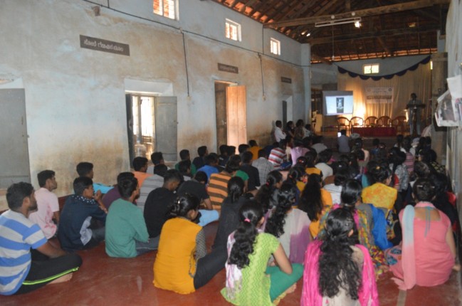 NSS Volunteers at educative programme 