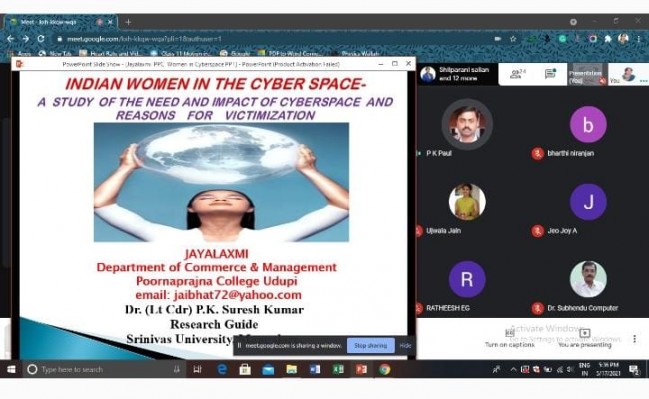 Indian Women in the Cyber Space