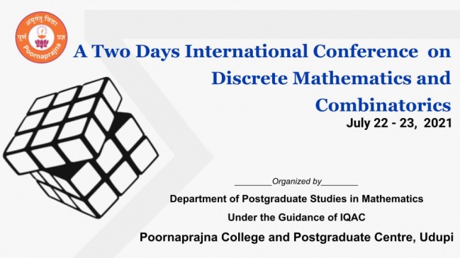 International Conference on Discrete Mathematics and Combinatorics