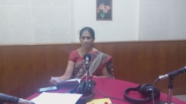 Radio Talk by Dr. Vijayalakshmi C. Bhat 