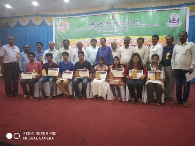 Winner of State Level seminar Competition 