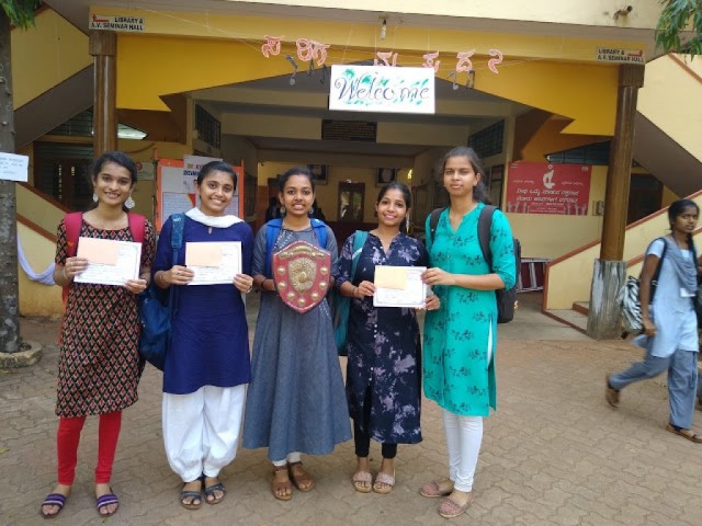 Congratulation Our students won overall championship in Mangalore University Level Music Fest