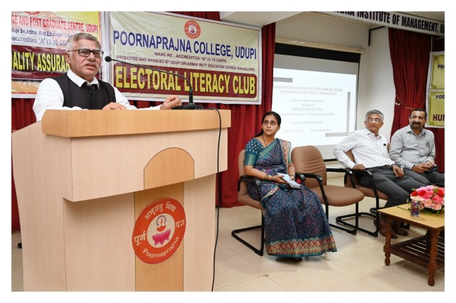 Inauguration of Electoral  Literacy Clube