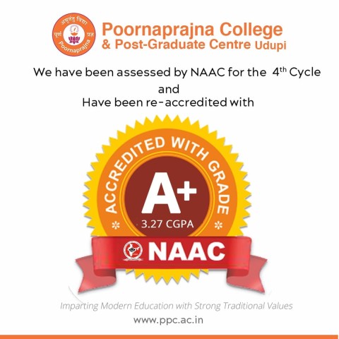 NAAC Accreditation  A+ with CGPA 3.27