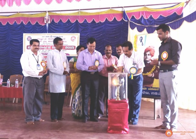 inauguration of NSS special annual  camp 2016 at govt PU college hebri