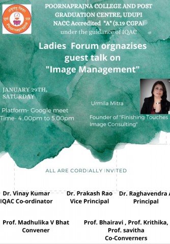 Guest talk on image management