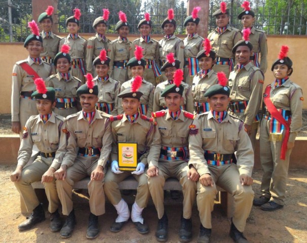 1st prize on march past on Republic Day 2018