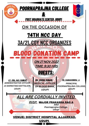 Blood donation camp