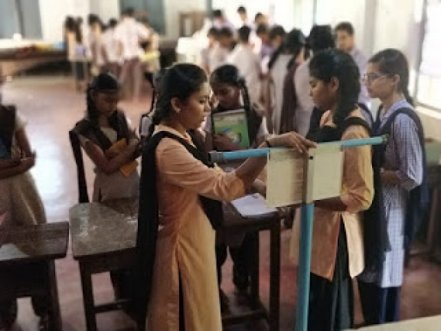 EXTENSION /OUTREACH PROGRAMME BY B.SC AND M.SC MATHS STUDENTS