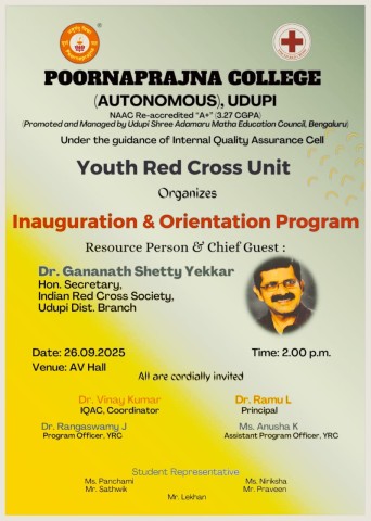 Youth Red Cross  Association Inauguration