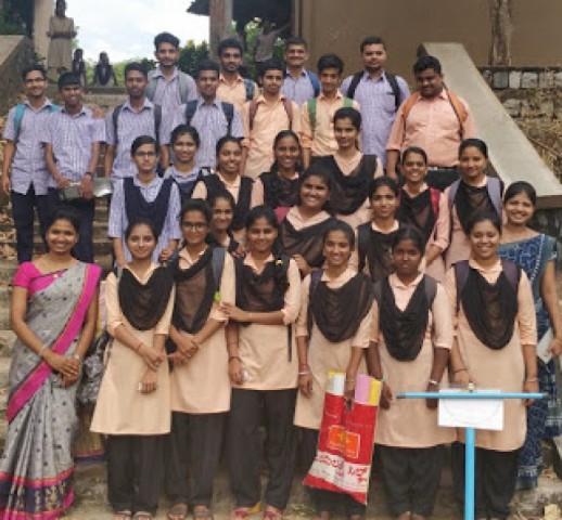 Extension /Outreach Programme by B.sc and M.Sc Maths students 