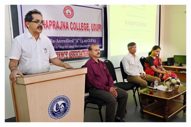 PARIPOORNA organized by Science association