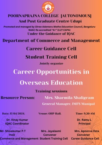 Carrier Opportunities in Overseas Education