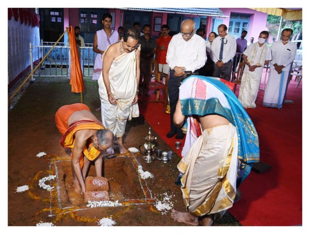 Foundation Stone Laying Ceremony of the New Science Block 