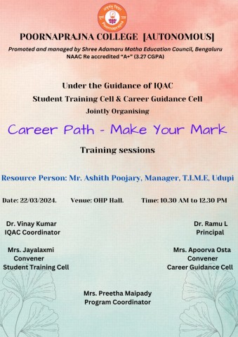 CAREER PATH MAKE YOUR MARK