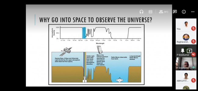 Webinar on Opportunities in Space Science and Astronomy