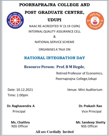 National integration Day